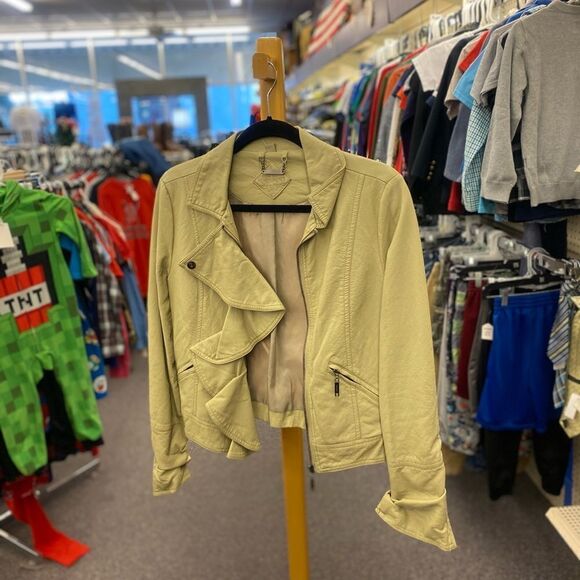 JOUJOU Sm Tan Faux Jacket - Picture 1 of 4